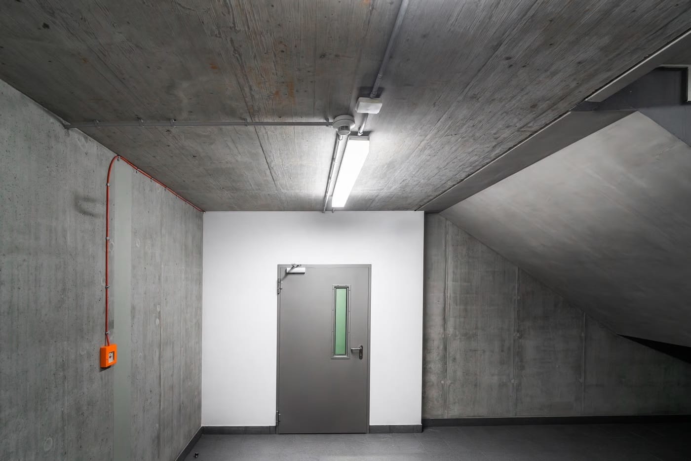 Basement and lower-level building context representing stored and below-grade moisture